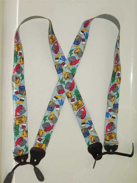 BUTTON-ON PAINTER 2"X 48" Suspenders UA120N48PT#1